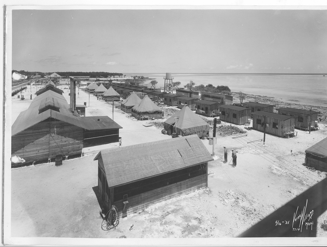 Photograph of Veteran's Camp before the Labor Day Hurricane