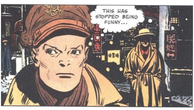 comic panel showing the character of Terry