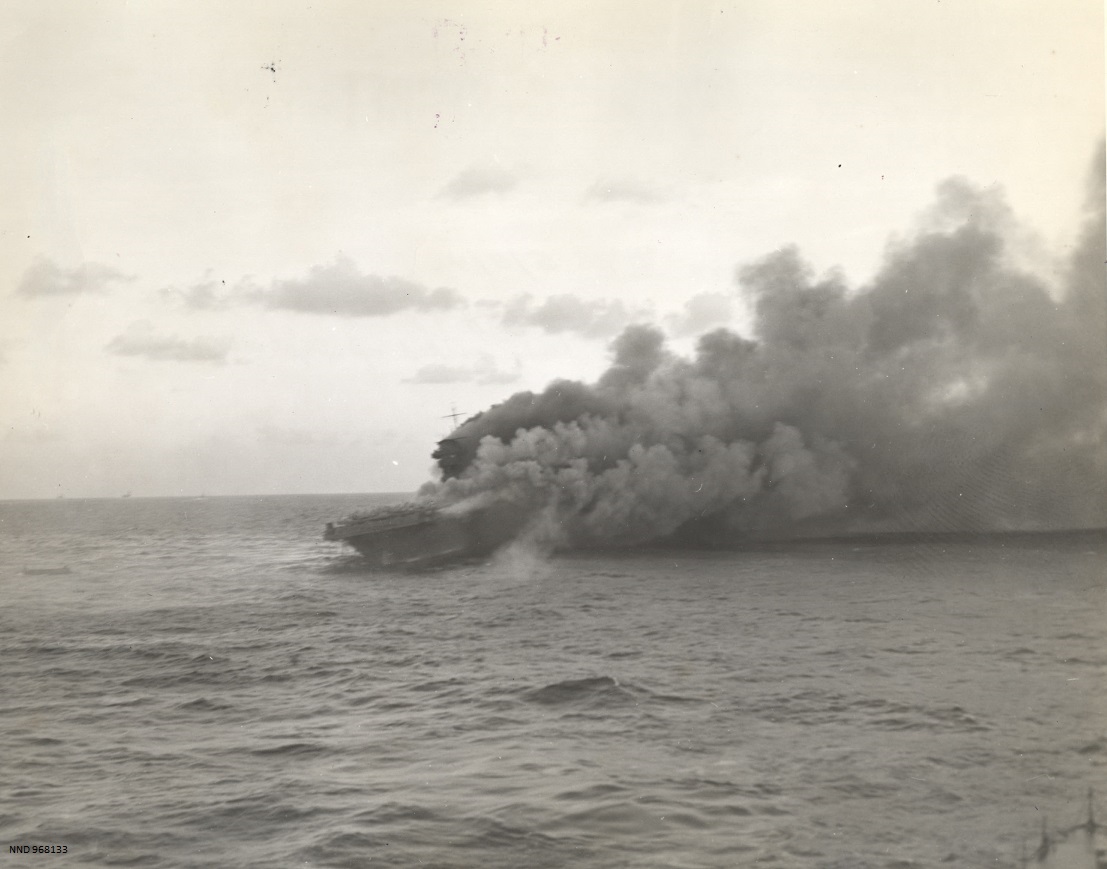 The Death Of A Lady The Uss Lexington Cv 2 At The Battle Of The Coral Sea Part Ii