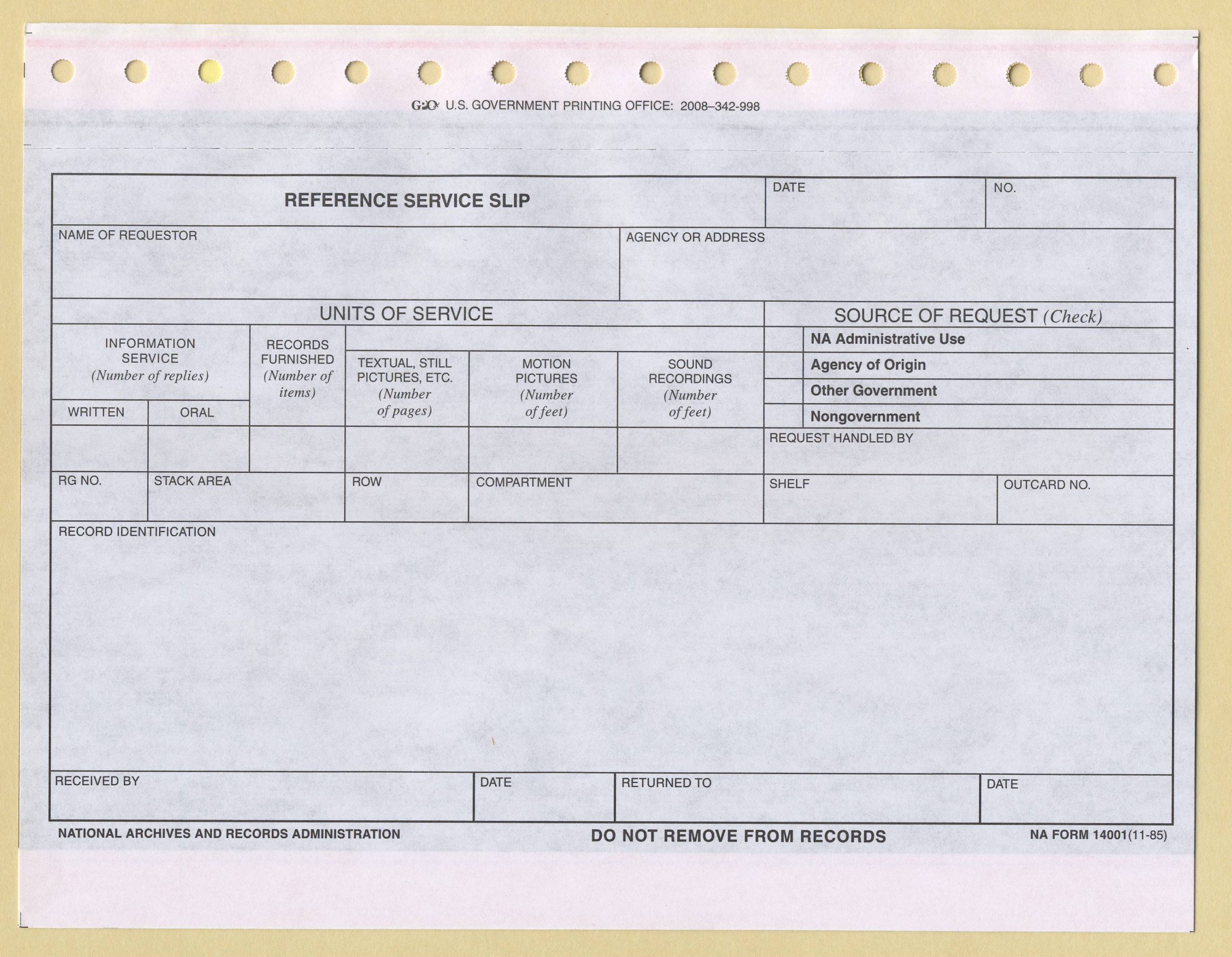 50 Years of the Pull Slip The Text Message