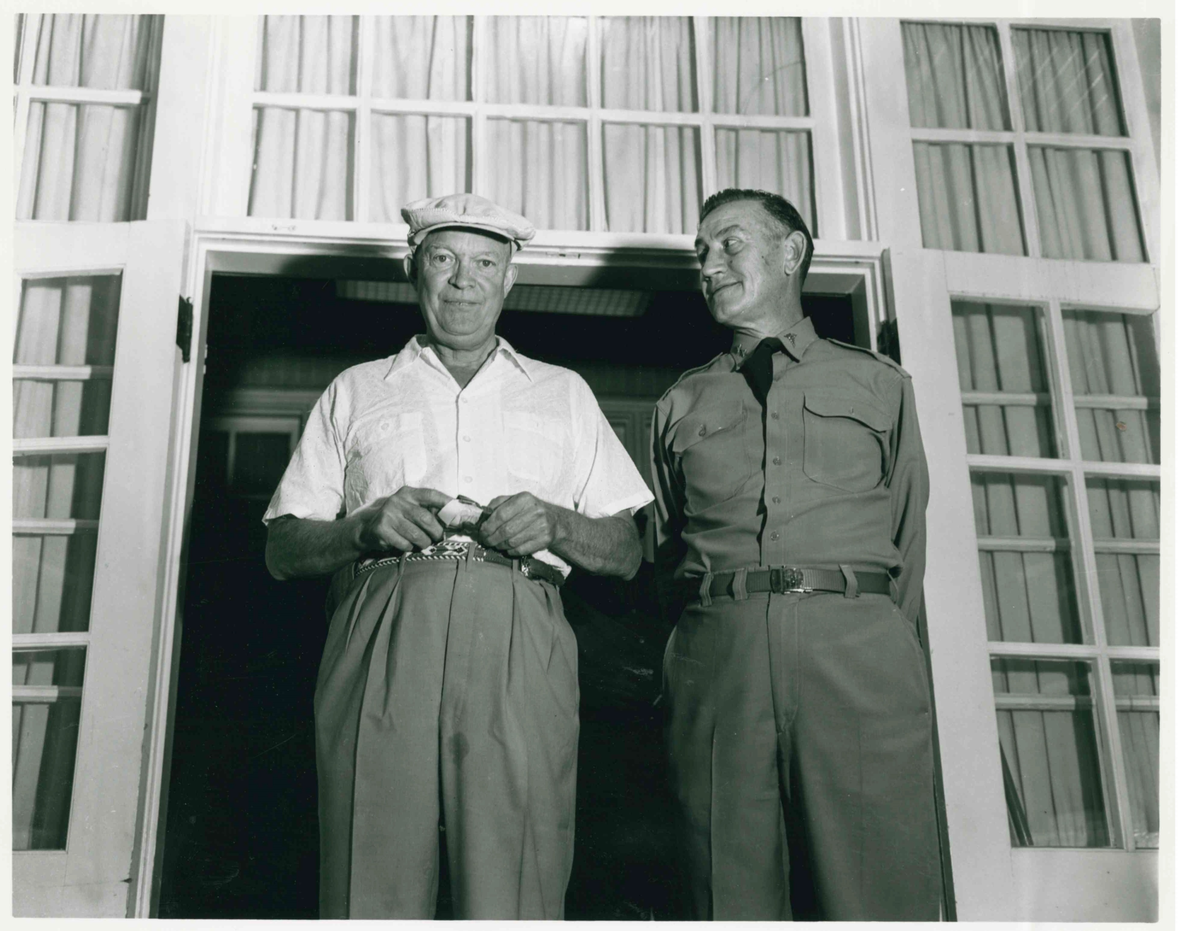 Ike Prior to Heart Attack