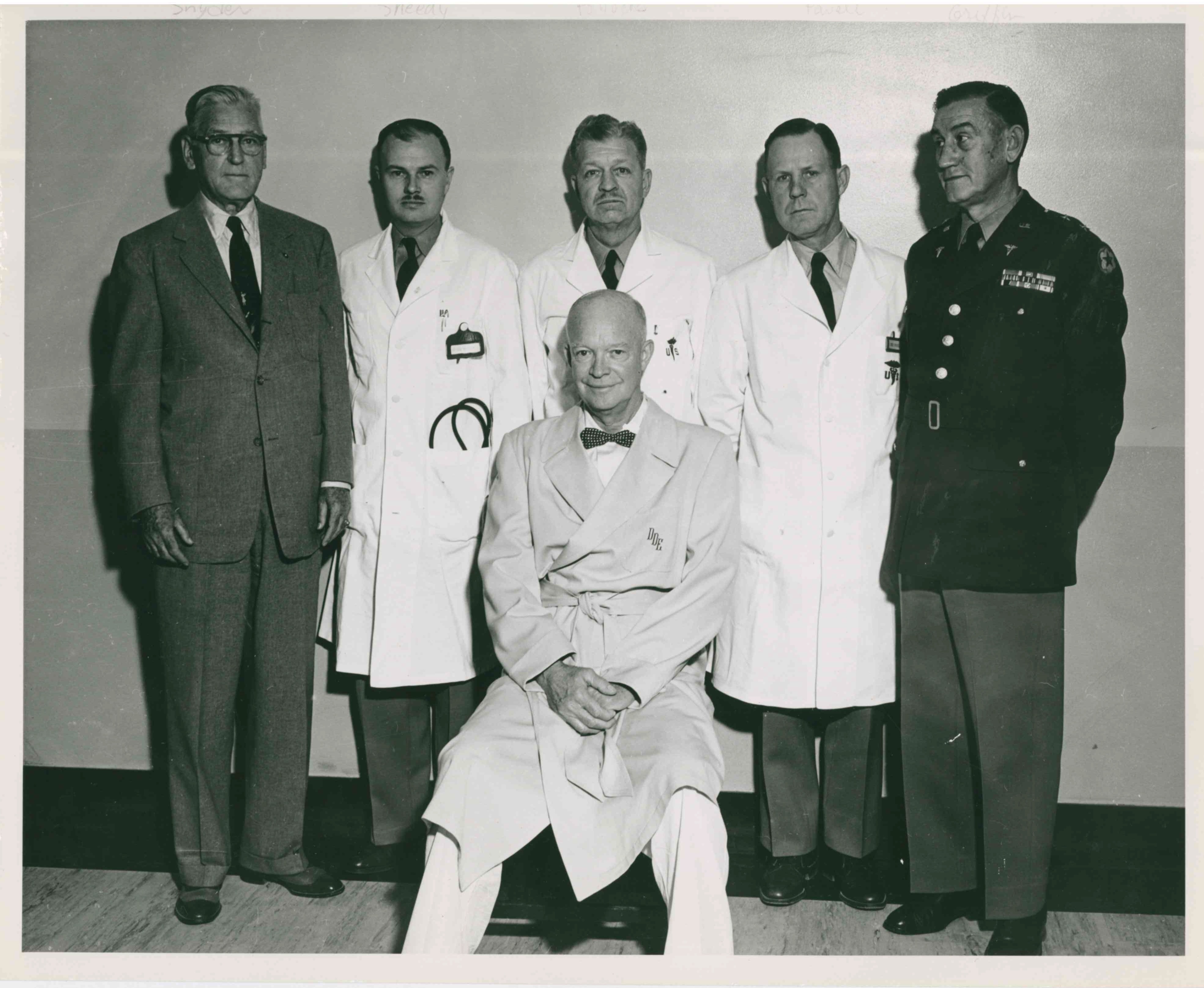 Ike With Doctors