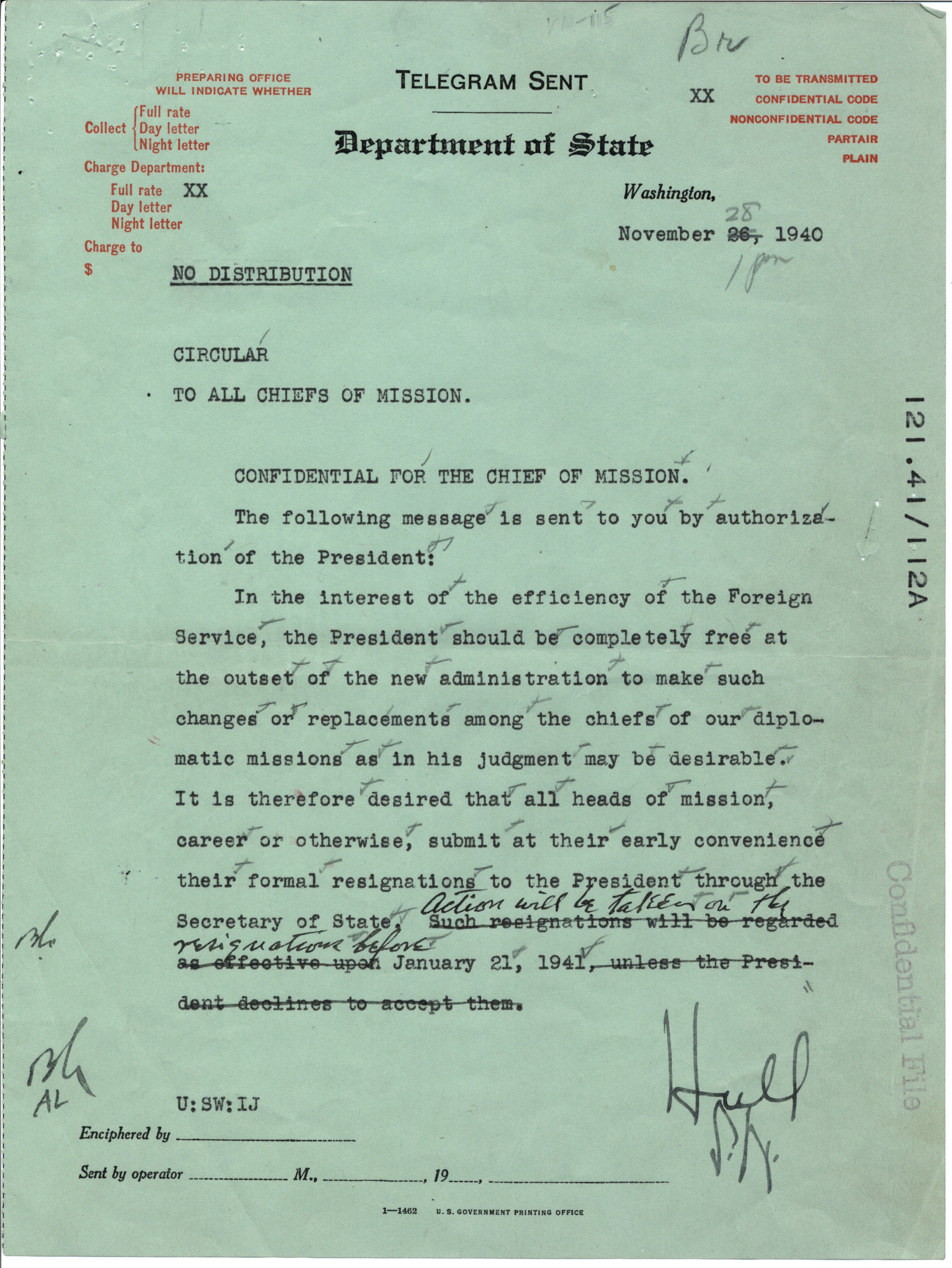 “In the Interest of the Efficiency of the Foreign Service”: Changes in ...