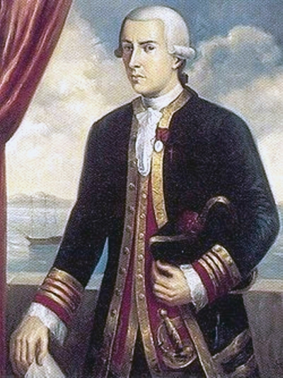 Portrait of Juan Francisco de la Bodega y Quadra.