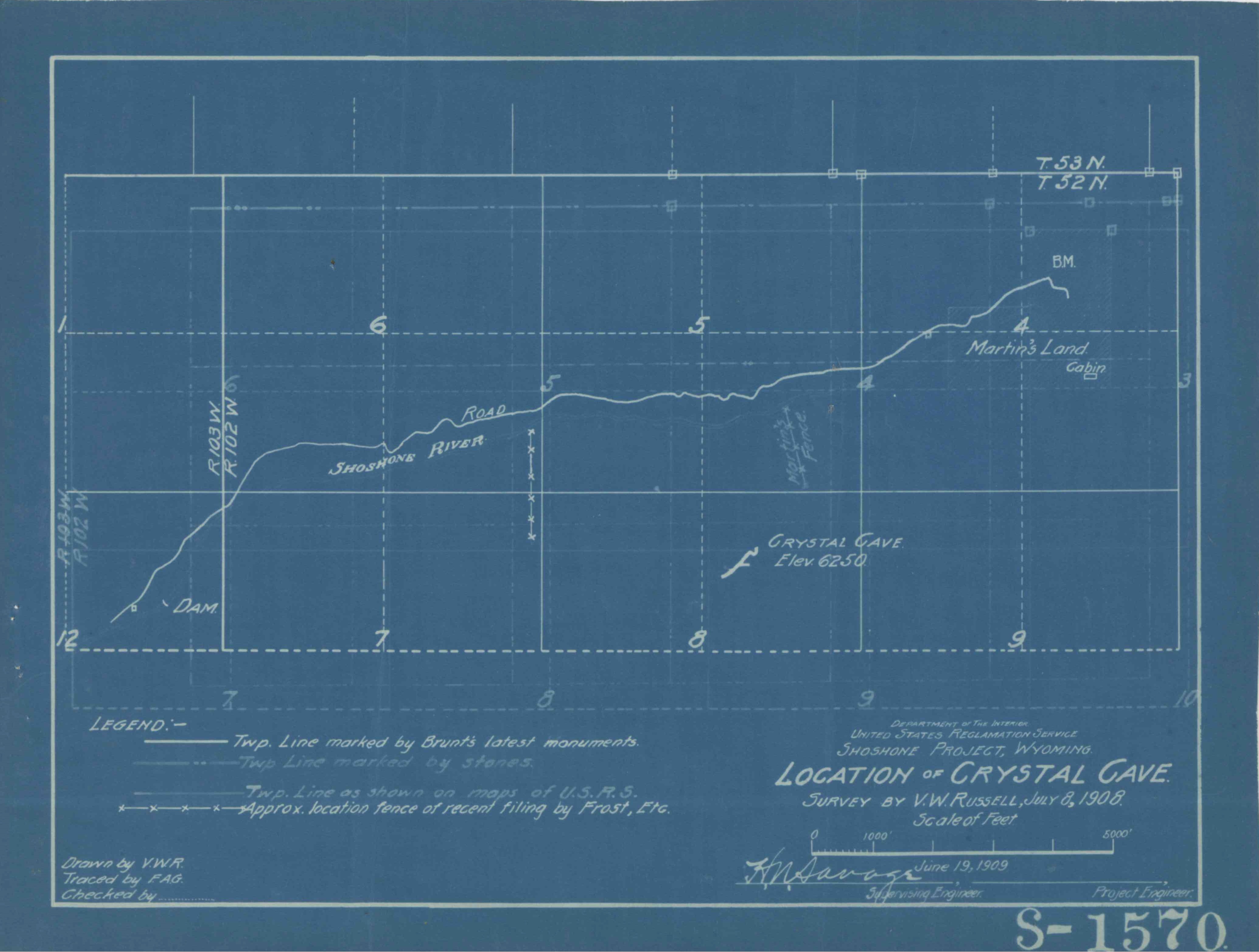 Image of blueprint drawing 1570