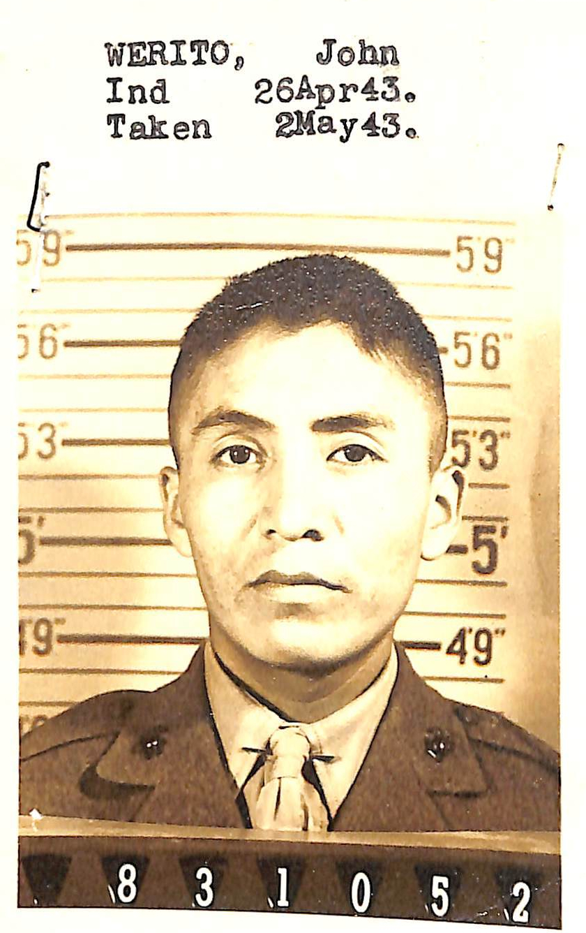 Photograph of John Werito.