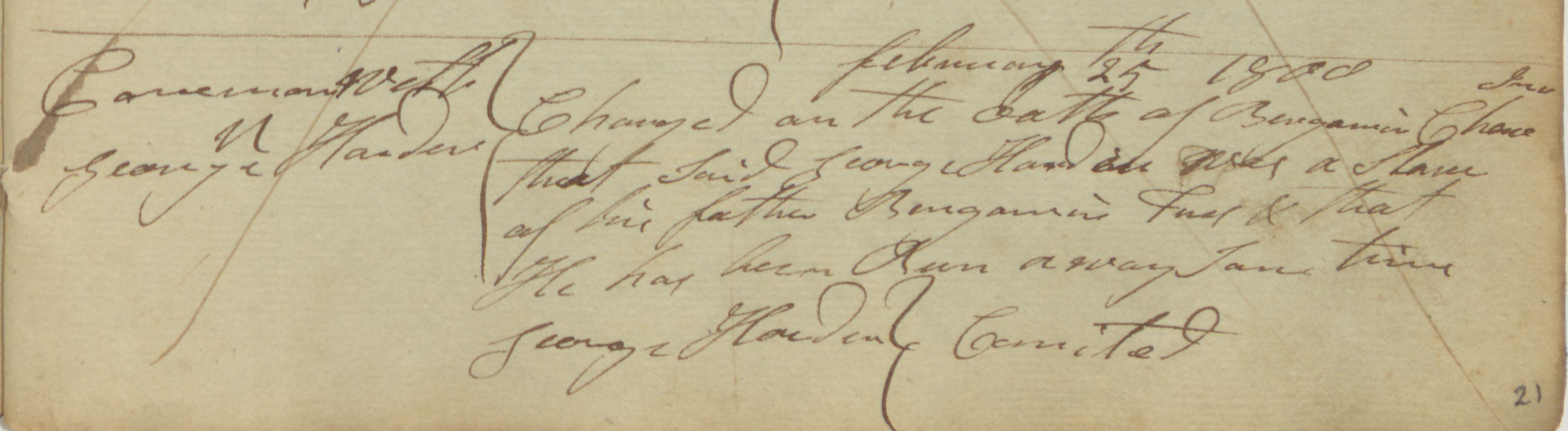 image of writing taken from page 21.