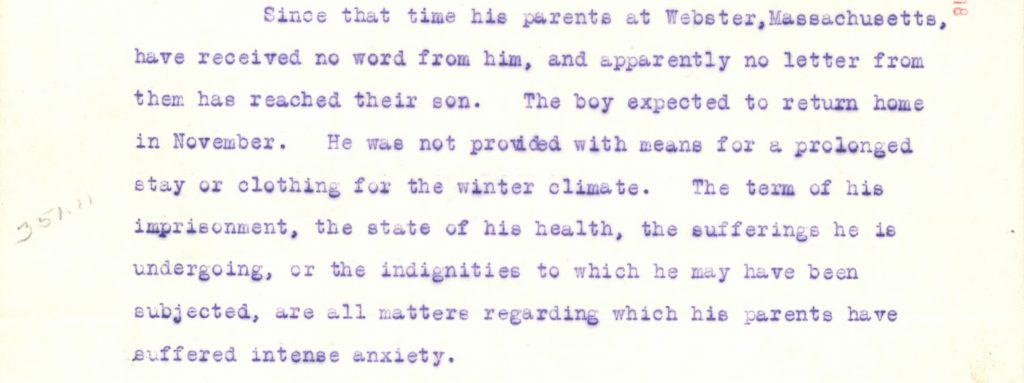 reporting that Brown's parents are concerned about his well-being, since he was supposed to return in November